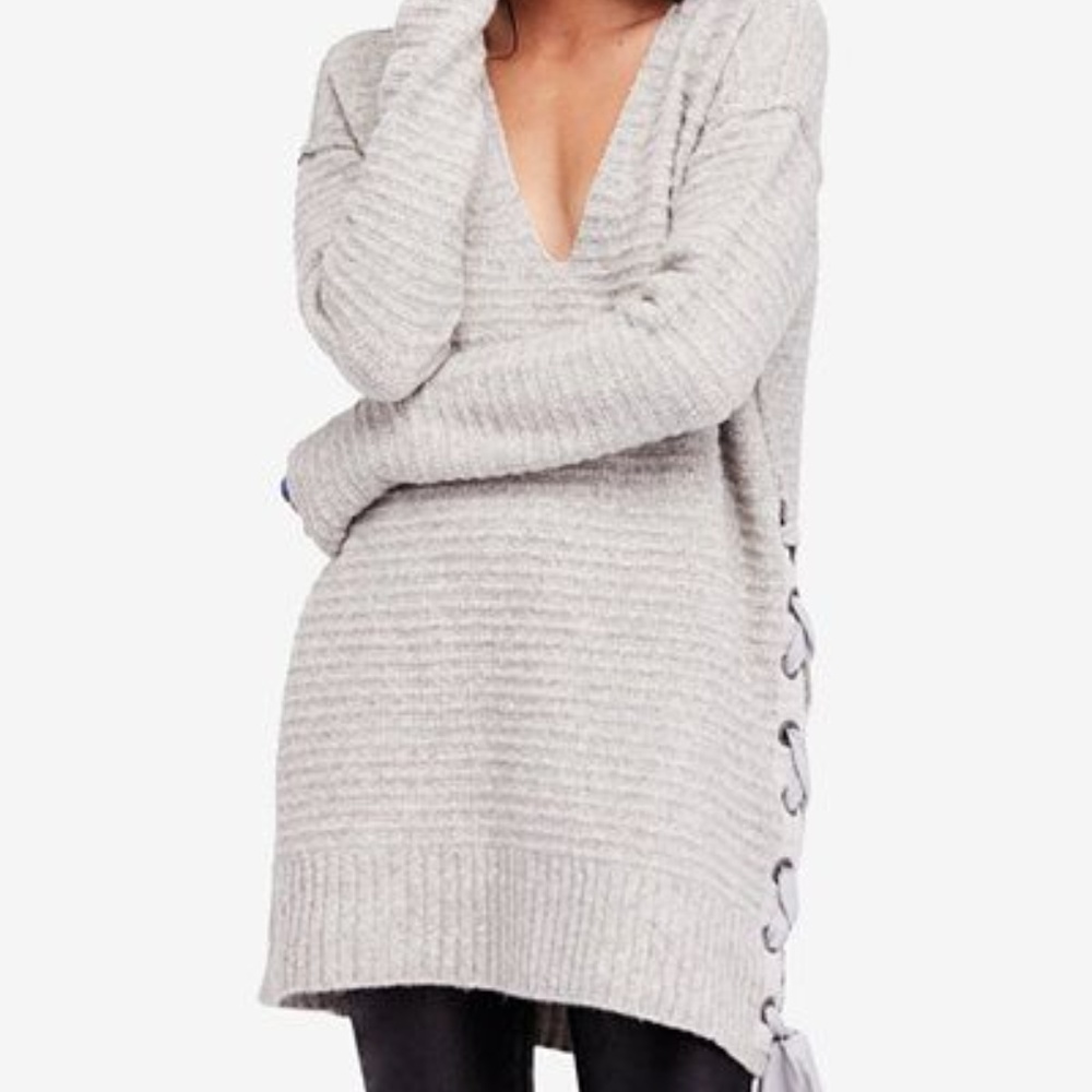 Free People Heart It Laces Sweater Dress